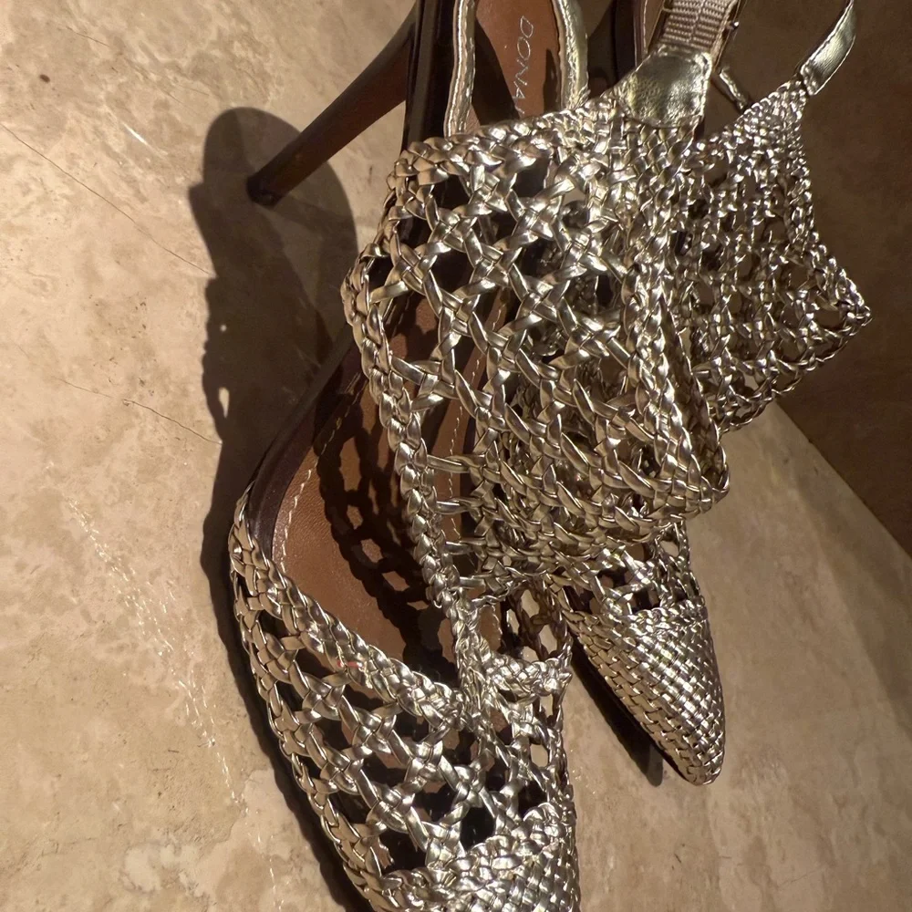 Donald J. Pliner intricate braided